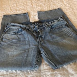 Men’s Silver Jeans